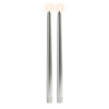 Uyuni Dinerkaars | Soft-fit cap | Zilver | 2,3 x 32 cm | 2-pack LUY00291 - 2