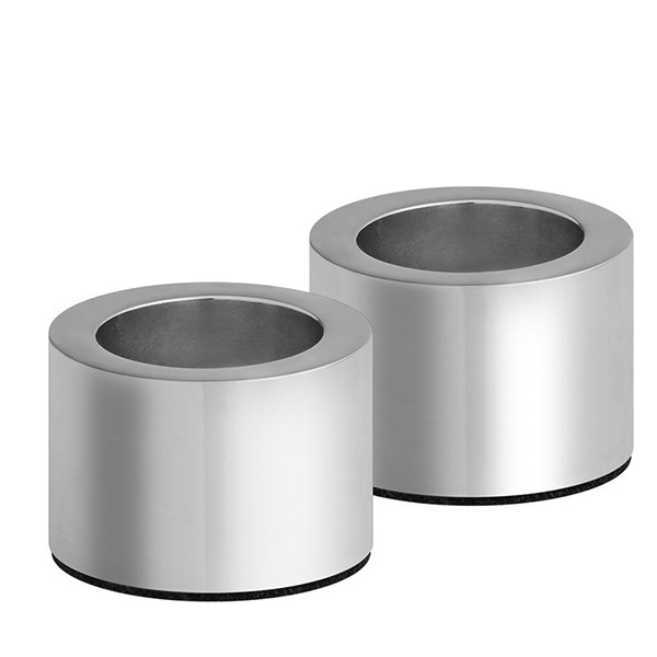 Uyuni Kaarsenhouder | Chroom | Ø 3.2 cm | 2-pack LUY00052 - 2