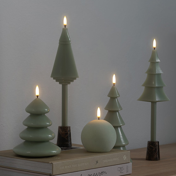 Uyuni Kaarsenhouder | Marmer | Bruin | Ø 3.7 cm LUY00074 - 1
