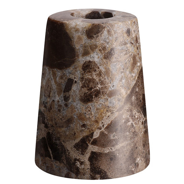 Uyuni Kaarsenhouder | Marmer | Bruin | Ø 3.7 cm LUY00074 - 2