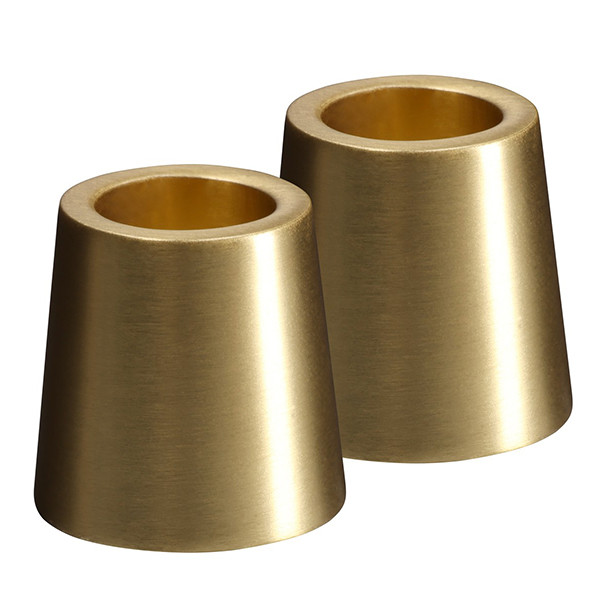 Uyuni Kaarsenhouder | Messing | Ø 2.3 cm | 2-pack LUY00067 - 2