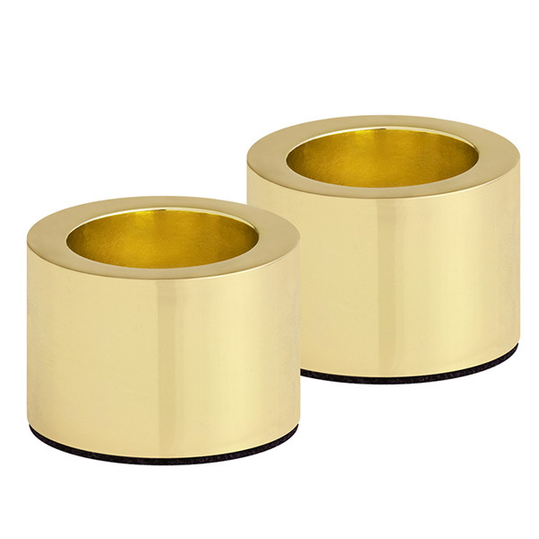 Uyuni Kaarsenhouder | Messing | Ø 3.2 cm | 2-pack LUY00060 - 2