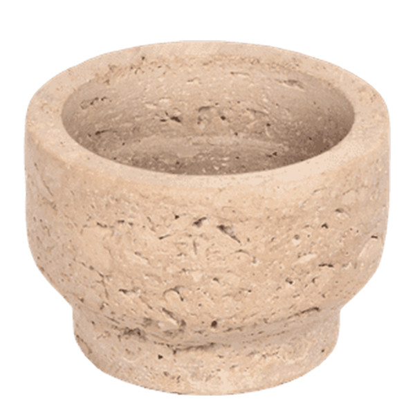 Uyuni Kaarsenhouder | Travertin | Beige | Ø 8 cm LUY00068 - 2