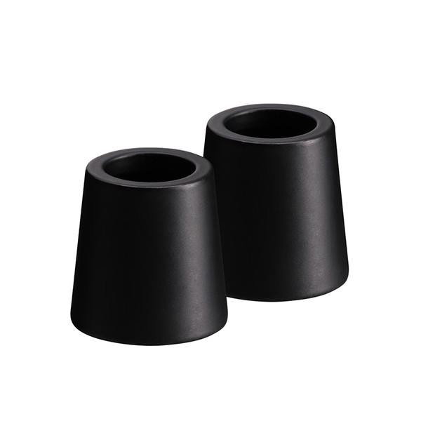 Uyuni Kaarsenhouder | Zwart | Ø 2.3 cm | 2-pack LUY00065 - 2