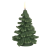 Uyuni Kerstboomkaars | Olijfgroen | 9 x 12 cm LUY00327 - 1