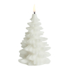 Uyuni Kerstboomkaars | Wit | 10 x 15 cm LUY00325 - 2