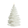 Uyuni Kerstboomkaars | Wit | 11 x 18 cm LUY00326 - 2