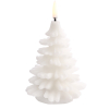 Uyuni Kerstboomkaars | Wit | 9 x 12 cm LUY00324 - 2