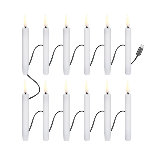Uyuni Kerstboomkaarsen | 83 cm | 12 lampjes | Startset LUY00054 - 2