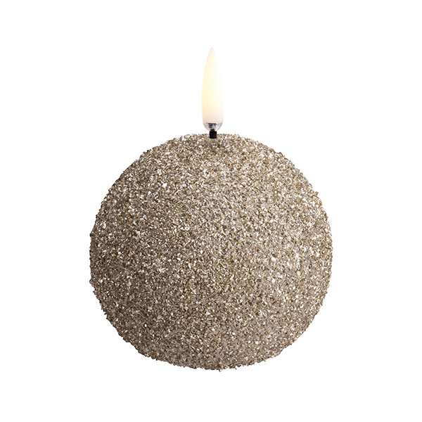 Uyuni LED Bolkaars | Champagne | Glitter | Ø 7 cm LUY00085 - 2