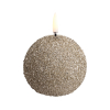 Uyuni LED Bolkaars | Champagne | Glitter | Ø 7 cm LUY00085 - 2