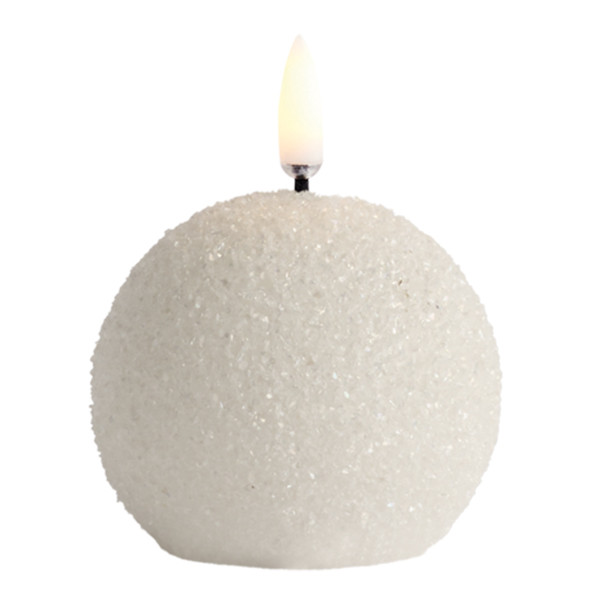 Uyuni LED Bolkaars | Wit | Glitter | Ø7 cm LUY00088 - 2