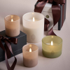 Uyuni LED Glaskaars | Beige | 6 x 7 cm LUY00105 - 5