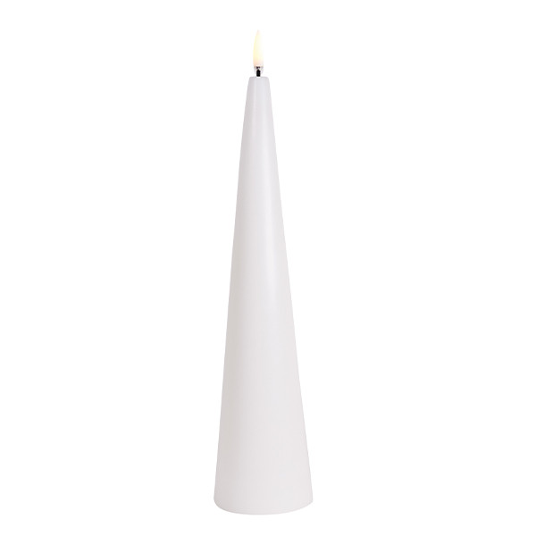 Uyuni LED Kegelkaars | Wit | 6,8 x 30 cm LUY00094 - 2