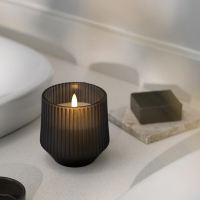 Uyuni Led Geurkaars | Harmony | Smokey | 8,5x9,5cm LUY00255