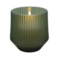Uyuni Led Geurkaars | Serenity | Groen | 8,5x9,5cm LUY00254
