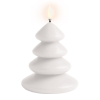 Uyuni Led Kerstboomkaars | Rond | Wit | 11x13cm LUY00322 - 1
