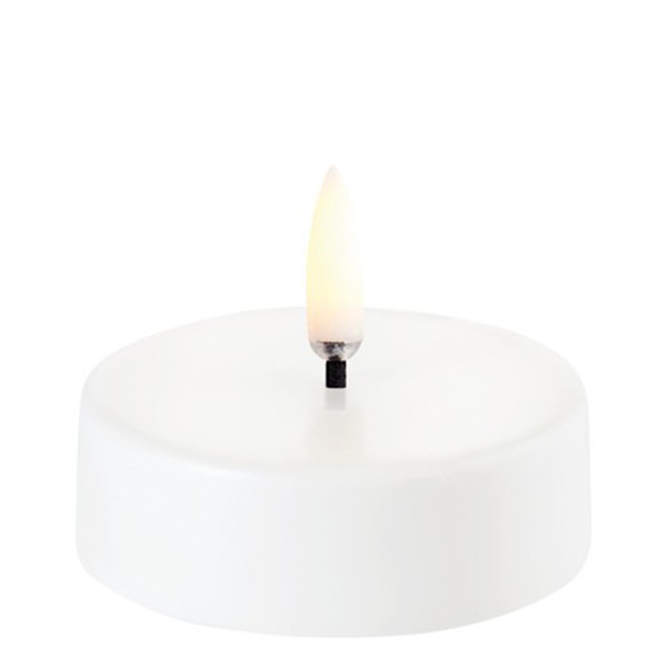 Uyuni Led Maxi waxinelichtjes | Oplaadbaar | Wit | 6 x 2,3 cm | 2-pack LUY00244 - 2
