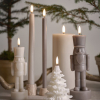 Uyuni Led kaars | Beige | Rustiek | 7,8 x 15 cm LUY00146 - 1