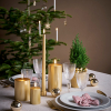 Uyuni Led kaars | Goud | Glad | 7,8 x 15 cm LUY00155 - 4