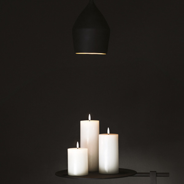 Uyuni Led kaars | Wit | 7,8 x 15 cm LUY00176 - 1