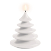 Uyuni Led kerstboomkaars | Glad | Wit | 13x15cm LUY00317 - 2