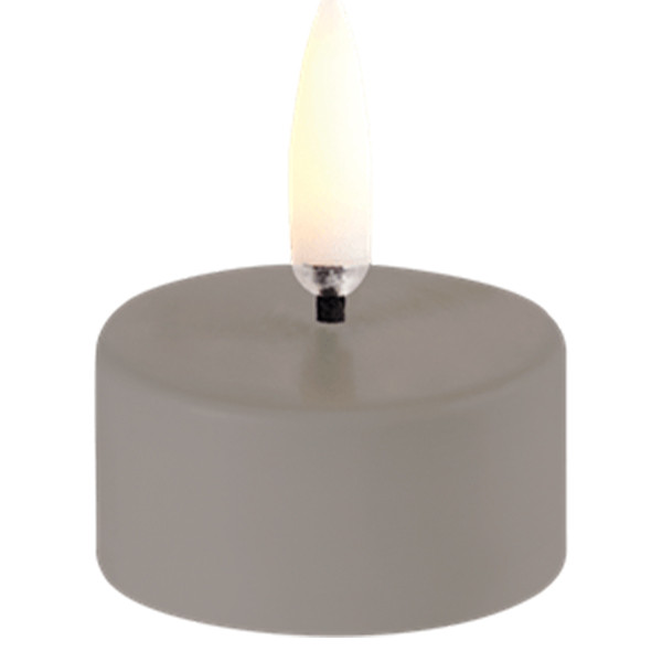 Uyuni Led waxinelichtje | Batterij | Zandsteen | 3,9 x 2,1 cm LUY00312 - 1
