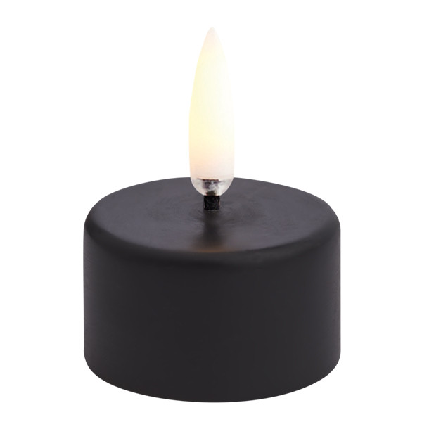 Uyuni Led waxinelichtje | Batterij | Zwart | 4 x 2,1 cm LUY00310 - 1