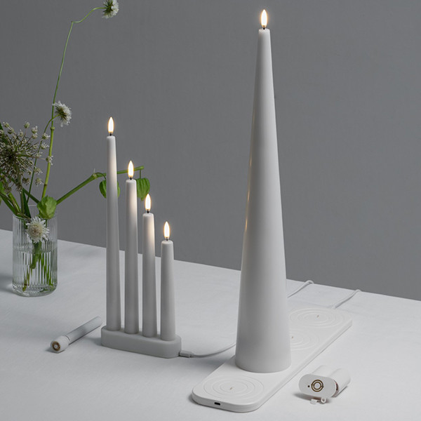 Uyuni Oplaadbasis | USB-C | Dinerkaars | 4 kaarsen LUY00233 - 3