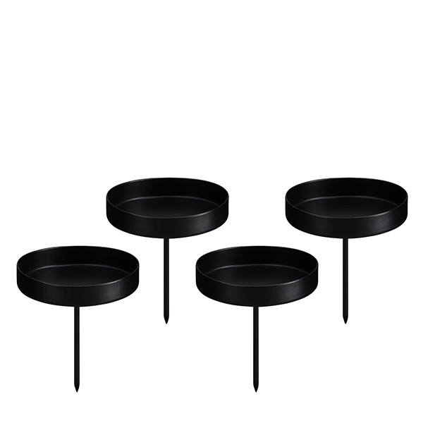 Uyuni Stompkaars steker | 6,3 x 7,2 cm | Zwart | 4 stuks LUY00250 - 1