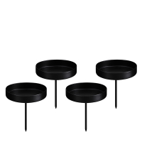 Uyuni Stompkaars steker | 6,3 x 7,2 cm | Zwart | 4 stuks LUY00250