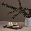 Uyuni led waxinelichtje | Oplaadbaar | Zandsteen | 3,9 x 2,3 cm | 2-pack LUY00241 - 3