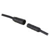 Vellight Connector voor eenkleurige ledstrip (24VDC, 2A, IP65) mannelijk-vrouwelijk, 50 cm  LVE00157