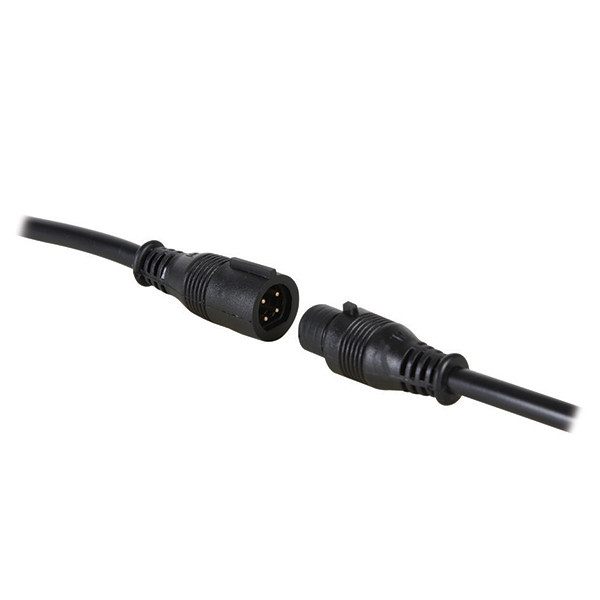 Vellight Connector voor kleuren ledstrip (24VDC, 2A, IP65) mannelijk-vrouwelijk, 50 cm  LVE00158 - 1