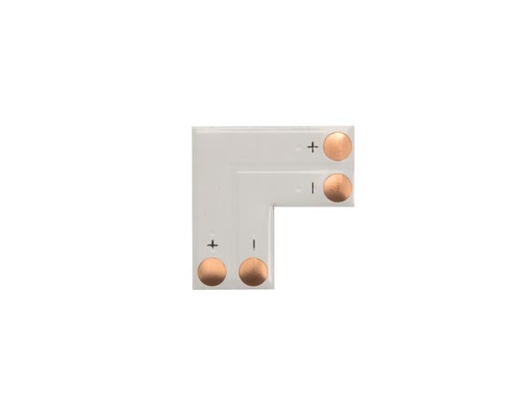 Hoekstuk (L-vorm) voor 1 kleur ledstrip (voor 10 mm) LVE00176 - 1