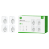 Aanbieding: 4x WOOX R6118 Smart Plugs met energiemeter | Max. 3680W | Wit (NL)