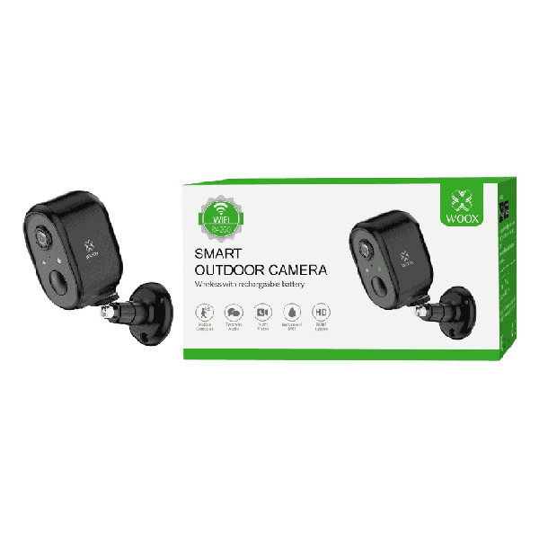 WOOX R4260 Draadloze Beveiligingscamera | 1080p | Zwart  LWO00086 - 1