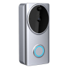 WOOX R4957 Slimme deurbel met gong (Zilver, 1080p)  LWO00023