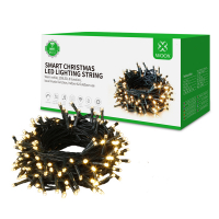 WOOX R5151 Slimme kerstverlichting | 20 meter | Warm wit (200 leds, Wifi, IP44)  LWO00066