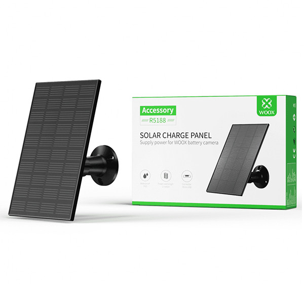 WOOX R5188 Solar panel | Geschikt voor WOOX camera's  LWO00092 - 1