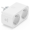WOOX R6153 Slimme duo stekker met energiemeter | Max. 3680W | Wit (NL) LWO00093 - 3