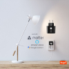 WOOX R6169 Matter Smart Plug met energiemeter | Max. 3680W | Zwart (NL)  LWO00102 - 3