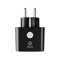 WOOX R6169 Matter Smart Plug met energiemeter | Max. 3680W | Zwart (NL)  LWO00102