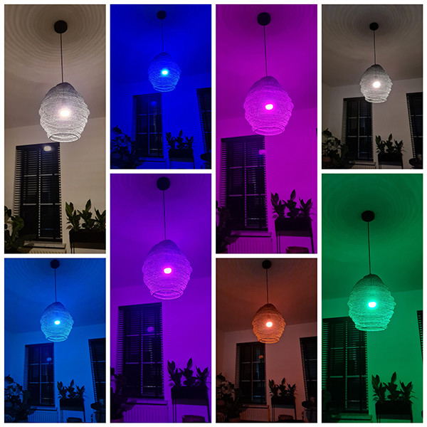 WOOX Smart lamp E27 | Peer A60 | RGB + 2700K-6500K | 500 lumen | 6W LWO00043 - 5