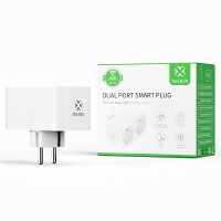 WOOX Smart plug | inclusief energiemeter | Max. 3680W | WiFi | IP20 | Wit (NL) LWO00093