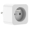 WOOX Smart plug | inclusief energiemeter | Max. 3680W | WiFi (Tuya) | IP20 | Wit (BE) LWO00084 - 2