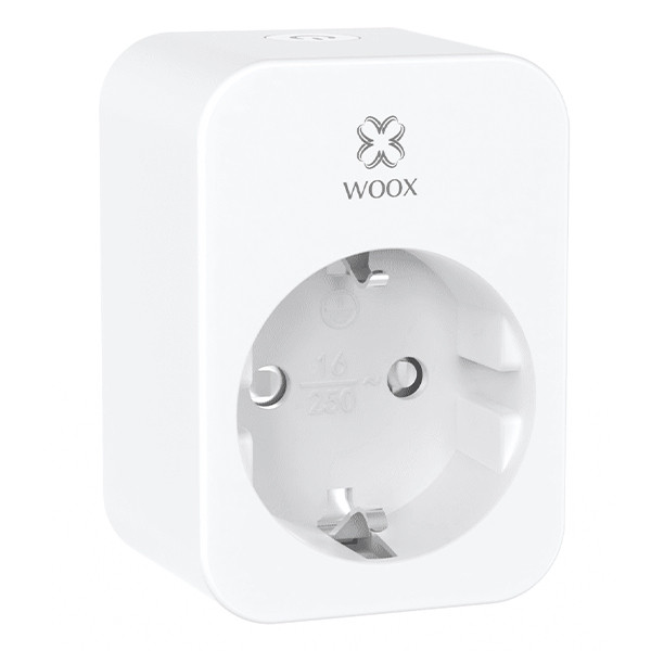 WOOX Smart plug | inclusief energiemeter | Max. 3680W | WiFi (Tuya) | IP20 | Wit (NL) | 4 stuks LWO00101 - 2