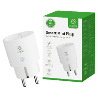 WOOX Smart plug | inclusief energiemeter | Max. 3680W | WiFi (Tuya) | IP20 | Wit (NL) LWO00115