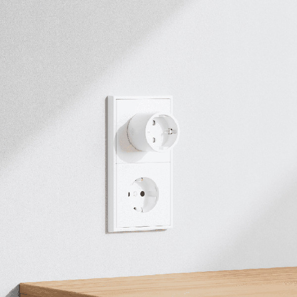 WOOX Smart plug | inclusief energiemeter | Max. 3680W | WiFi (Tuya) | IP20 | Wit (NL) LWO00115 - 2