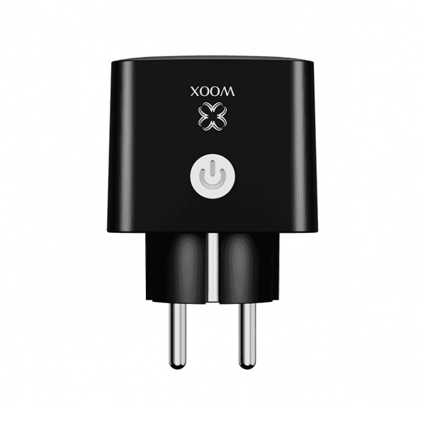WOOX Smart plug | inclusief energiemeter | Max. 3680W | WiFi (Tuya) | IP20 | Zwart (NL) LWO00102 - 2